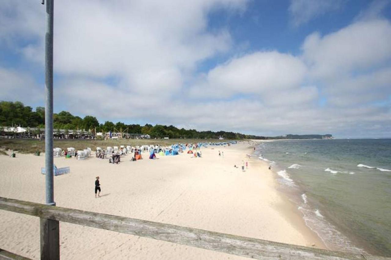 Balkon, Gratis Nutzung Vom Ahoi Erlebnisbad Und Sauna In Sellin - Residenz Strandeck Fewo01 ゲーレン エクステリア 写真