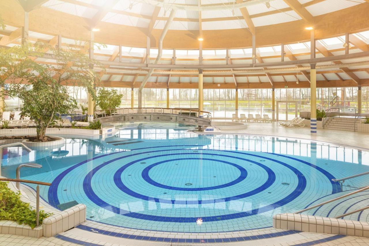Balkon, Gratis Nutzung Vom Ahoi Erlebnisbad Und Sauna In Sellin - Residenz Strandeck Fewo01 ゲーレン エクステリア 写真