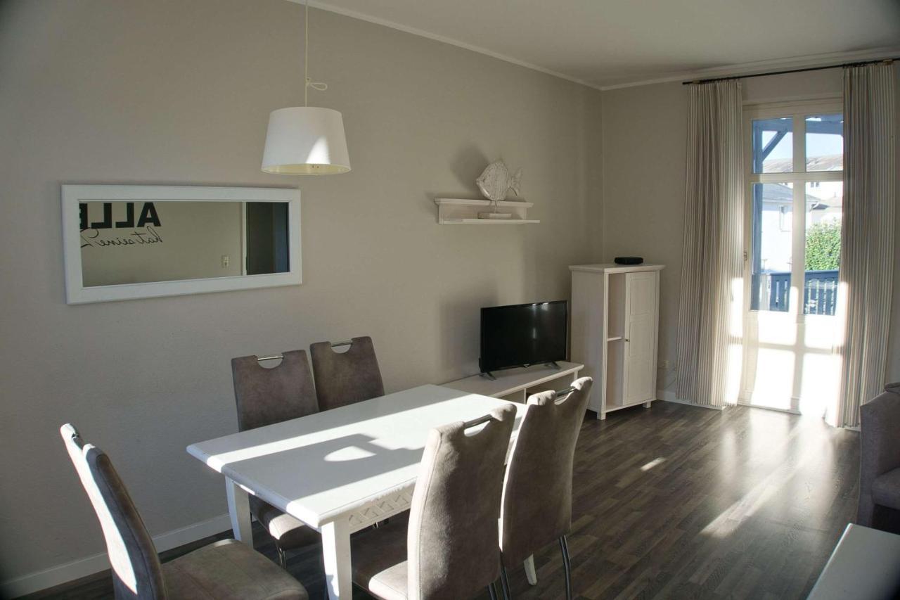Balkon, Gratis Nutzung Vom Ahoi Erlebnisbad Und Sauna In Sellin - Residenz Strandeck Fewo01 ゲーレン エクステリア 写真
